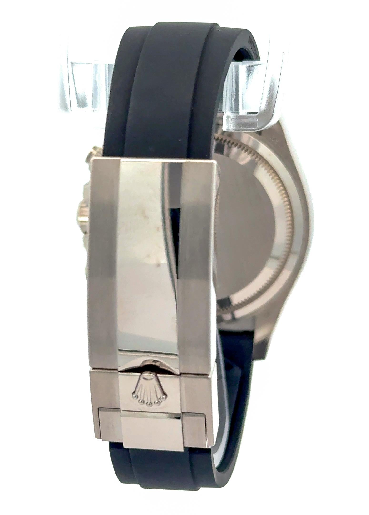 Rolex 2025 Daytona - 126519LN White Gold Meteorite Dial Oysterflex Watch