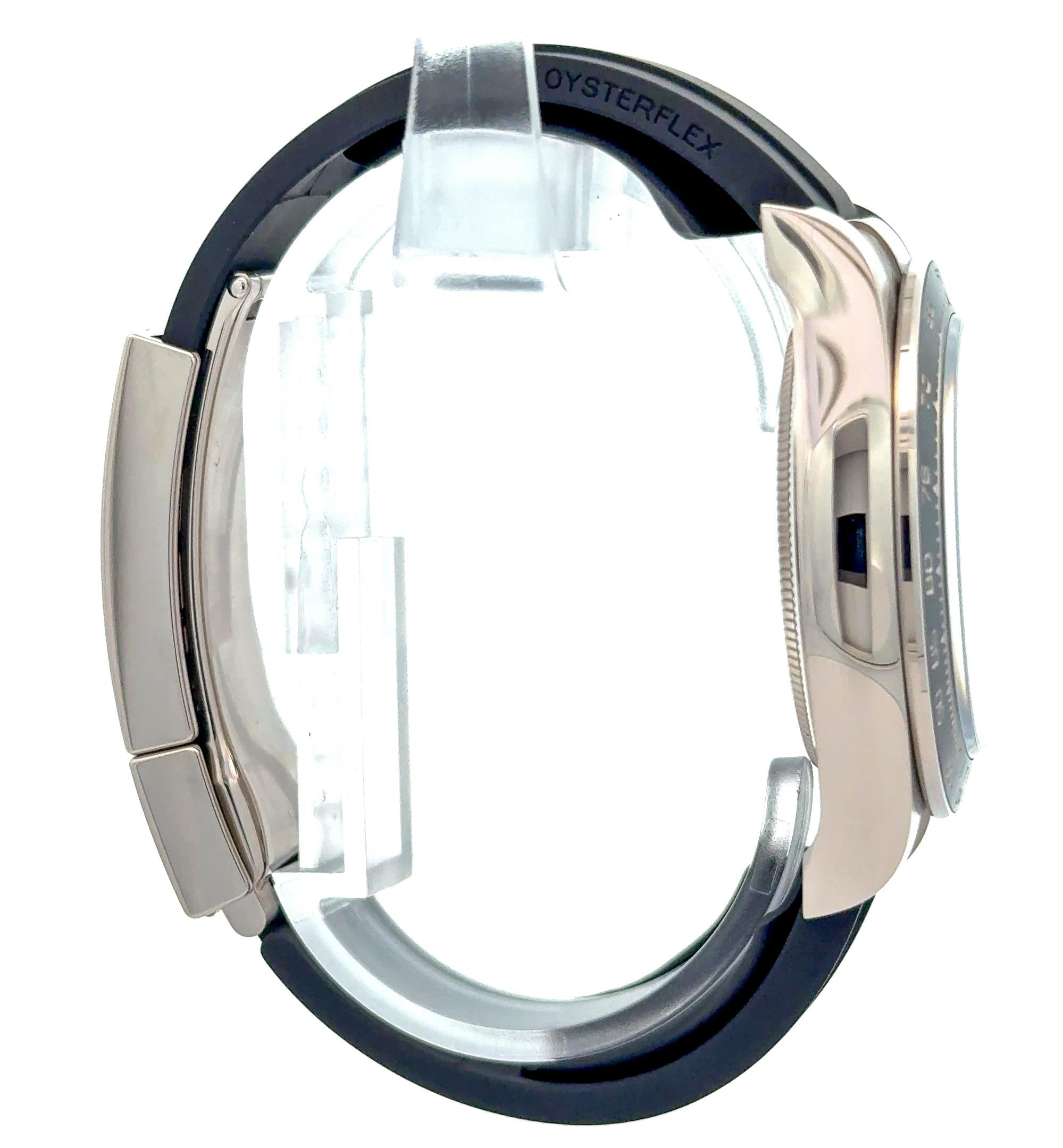 Rolex 2025 Daytona - 126519LN White Gold Meteorite Dial Oysterflex Watch