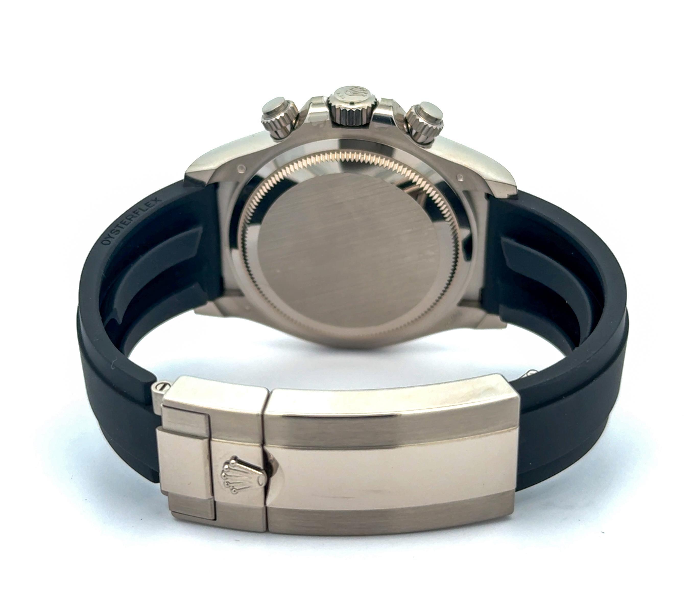 Rolex 2025 Daytona - 126519LN White Gold Meteorite Dial Oysterflex Watch