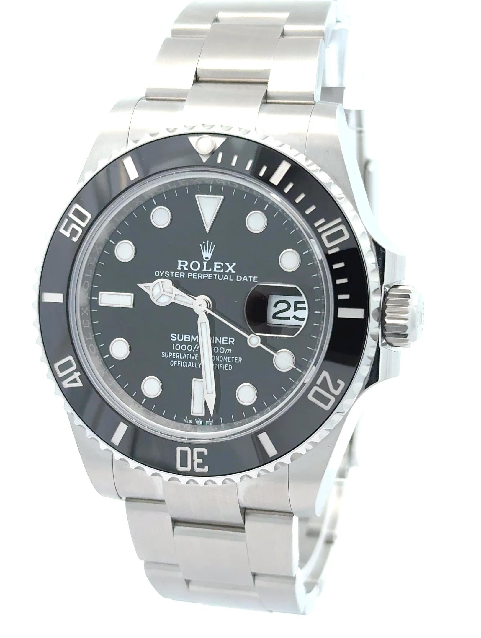 Rolex 2025 Submariner 126610LN Date 41mm Stainless Steel Watch w/ FULL SET