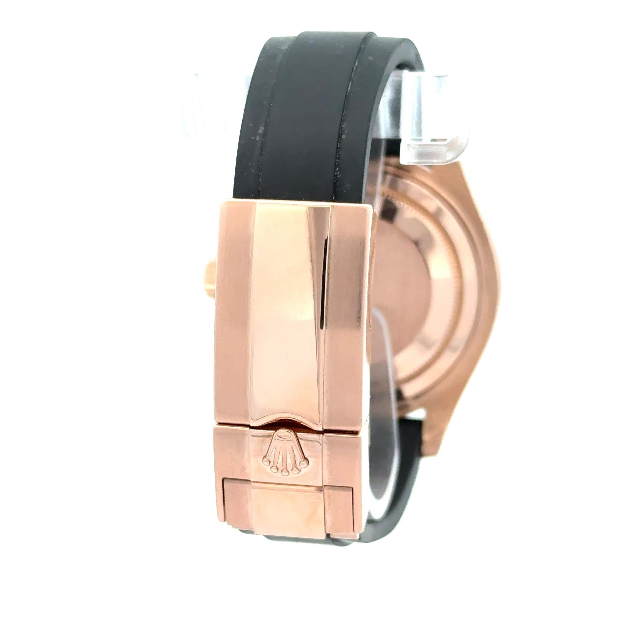 Rolex 2021 Yacht-Master 126655 Diamond Pave 37mm Gold Watch w/ Box and Papers