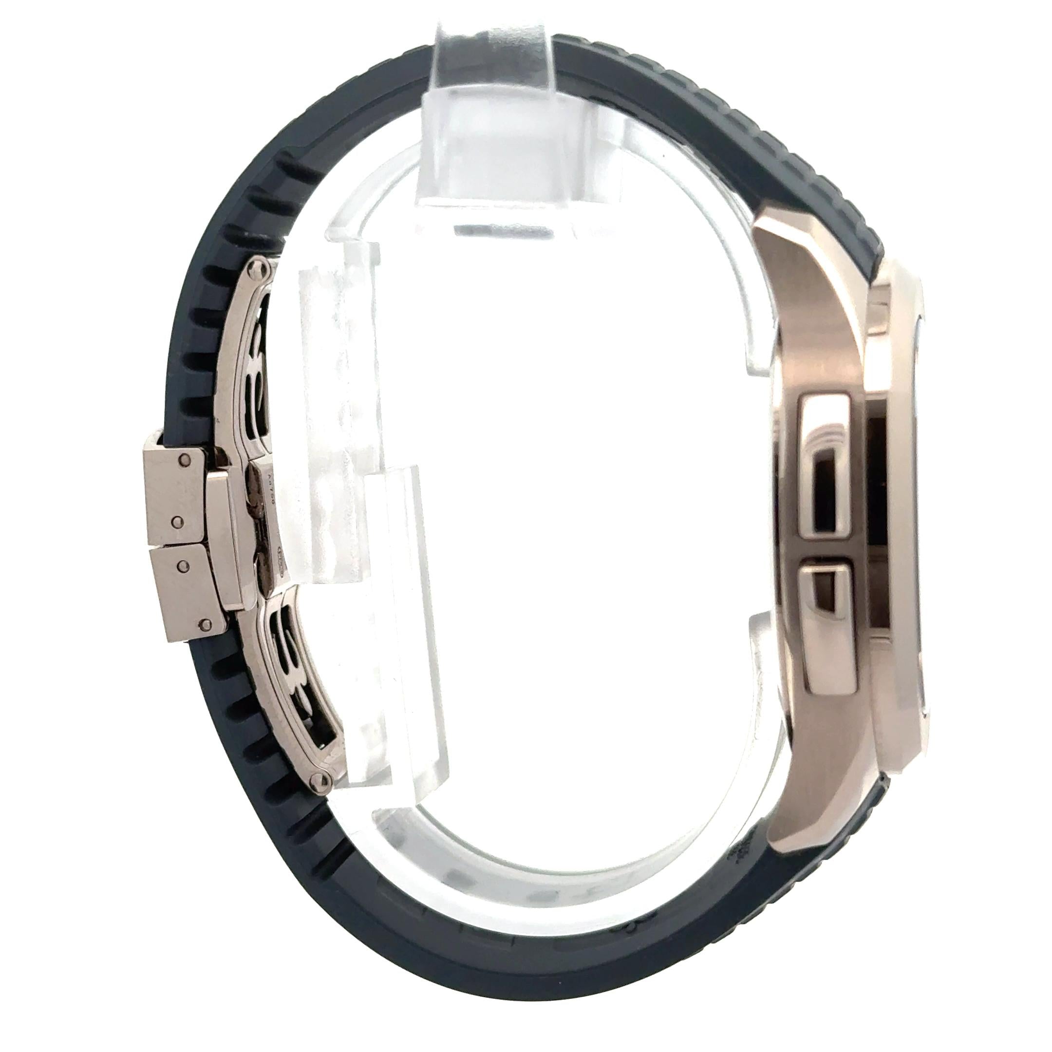 Patek Philippe 2024 Aquanaut 5164G-001 Travel Time 18k Watch w/ Box and Papers