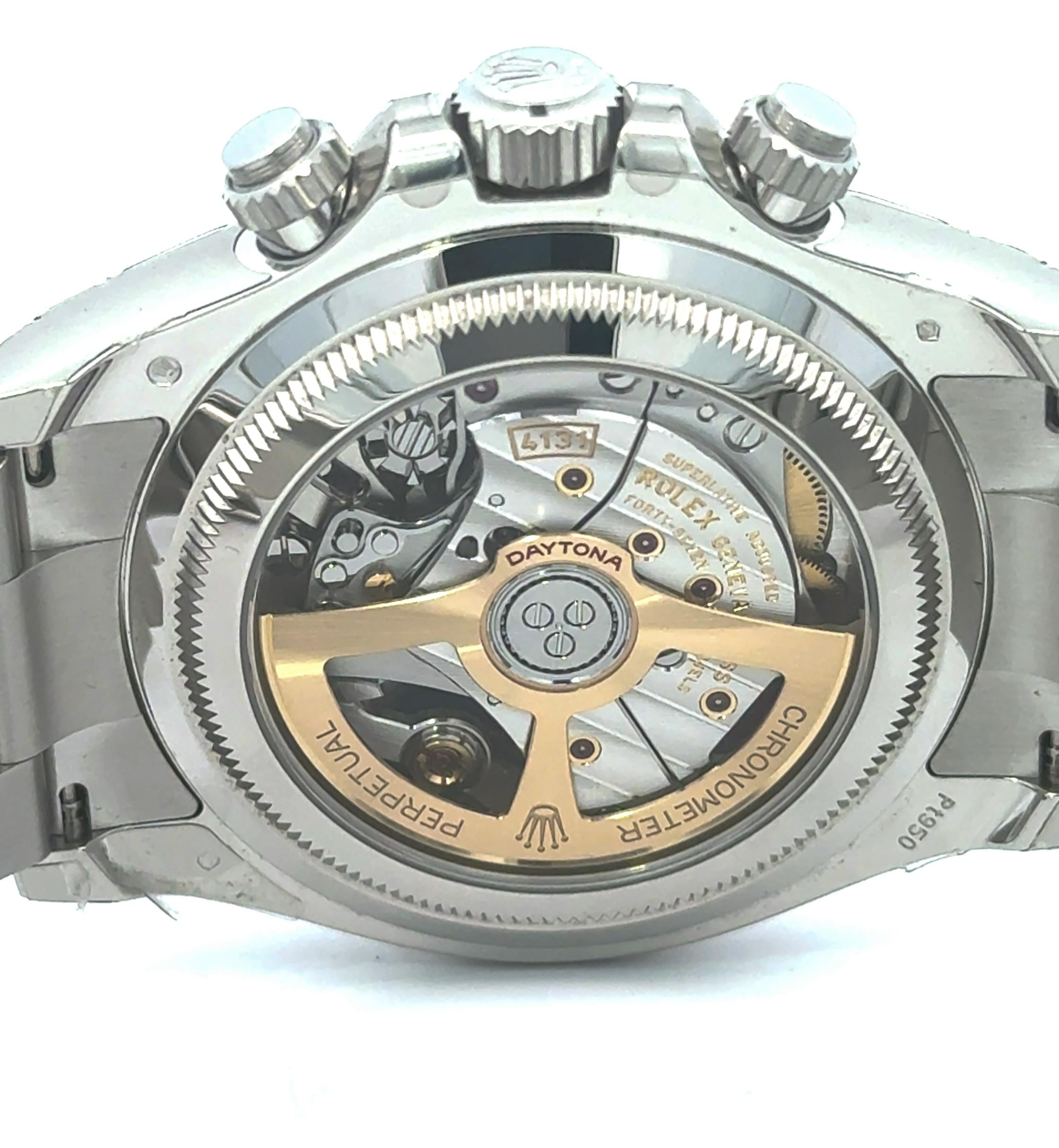 Rolex 2025 Daytona 126576TBR Diamond Ice Dial and Bezel Platinum Watch FULL SET