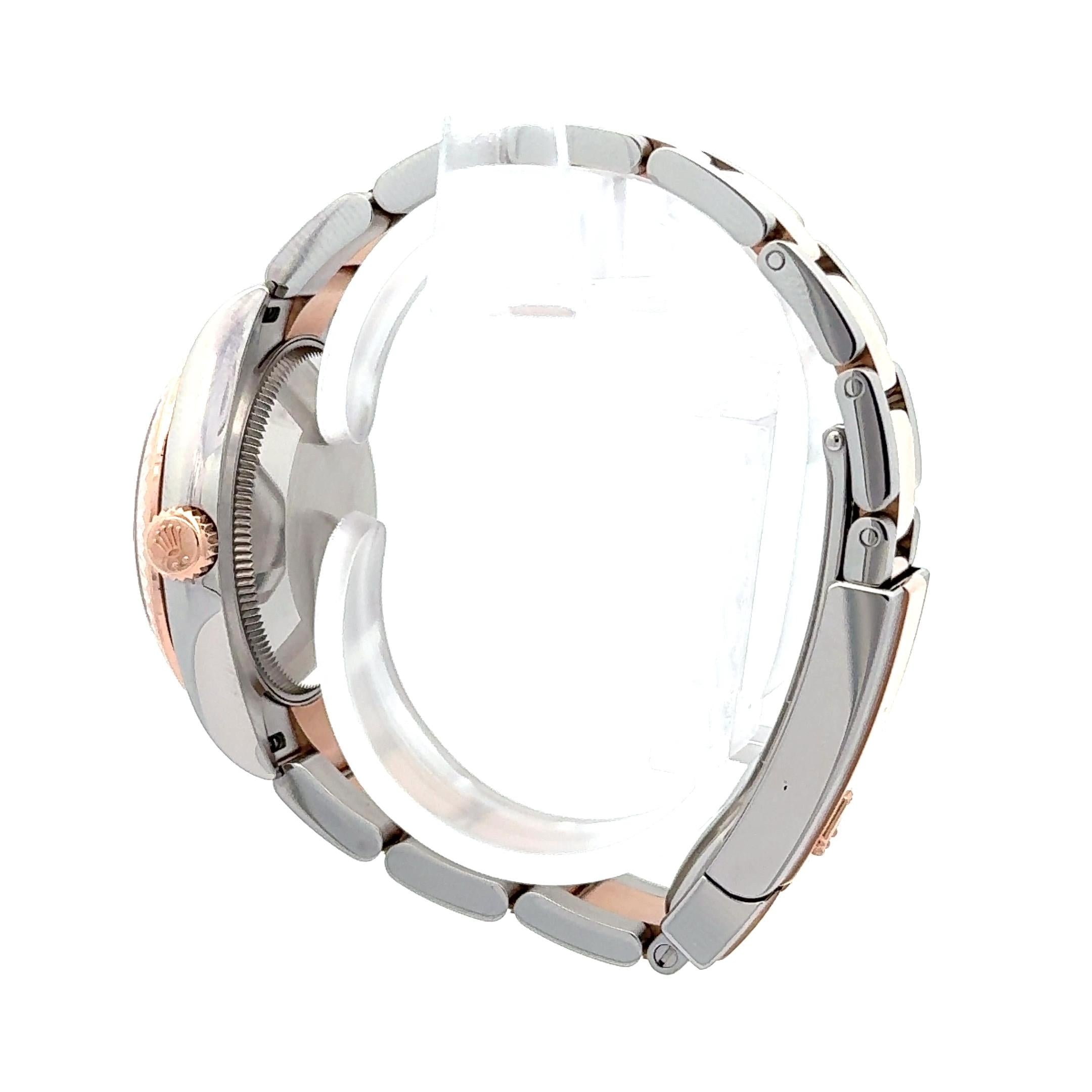 Rolex 2024 Datejust 278271 Chocolate Roman 31mm Dial Two Tone Watch w/ Card