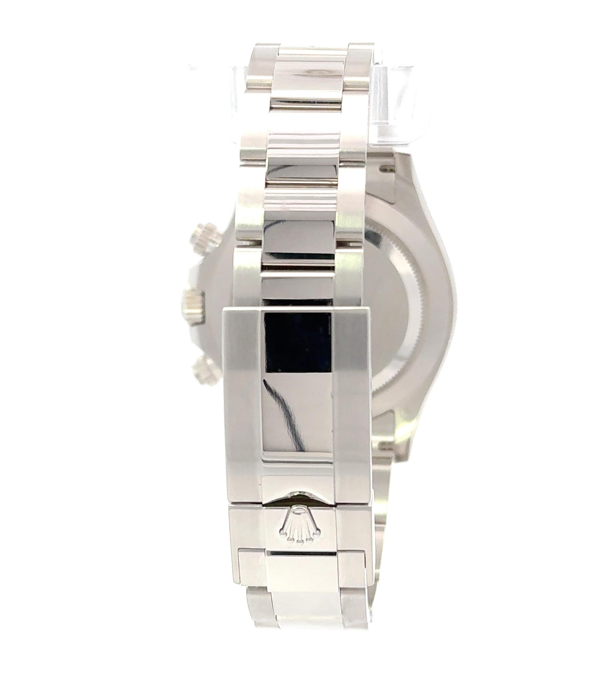 Rolex 2021 Daytona Model 116506 Platinum Ice Dial Watch w/ Box and Papers