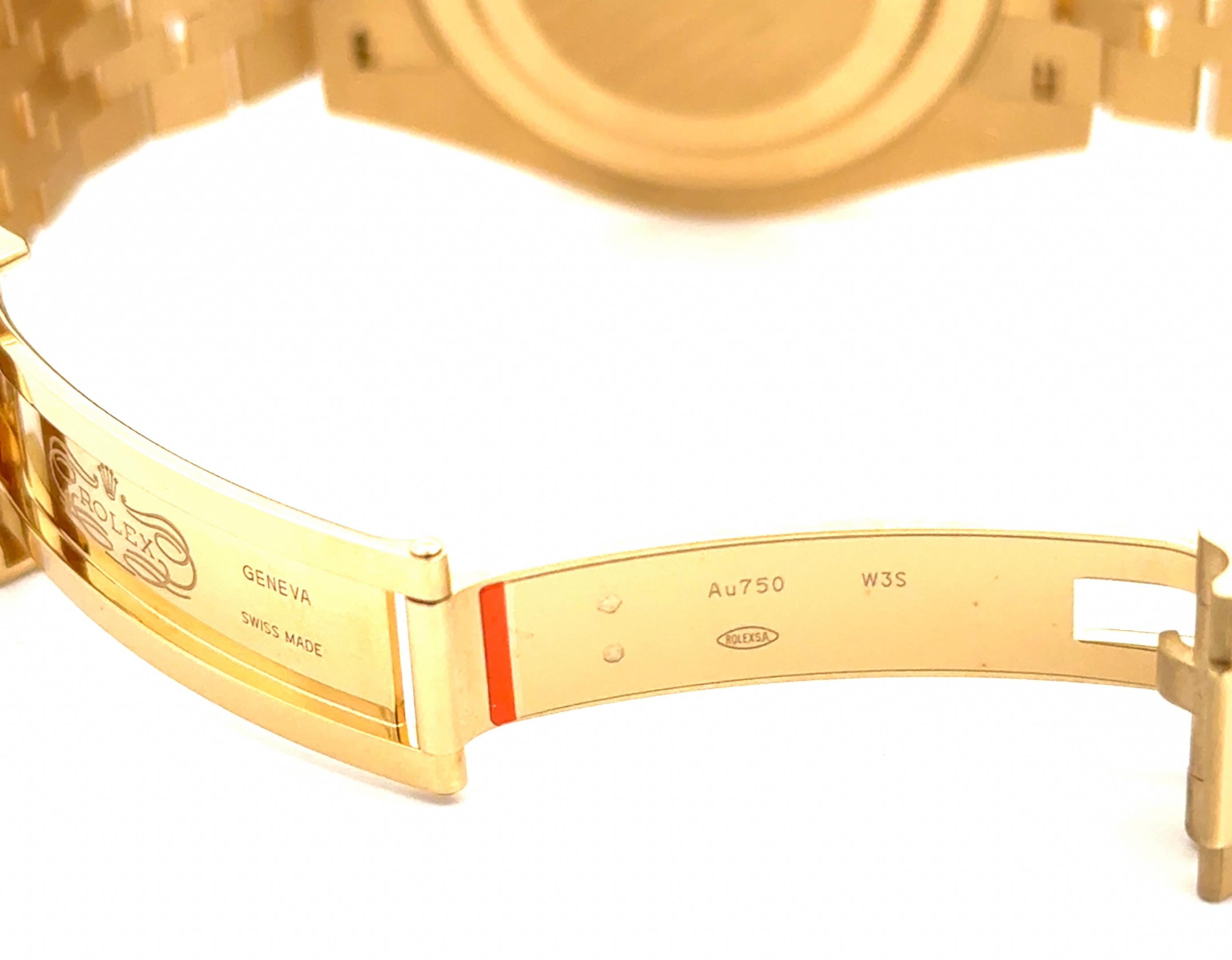 Rolex 2025 GMT-Master II 126718GRNR Tiger Iron Dial Yellow Gold Jubilee Watch