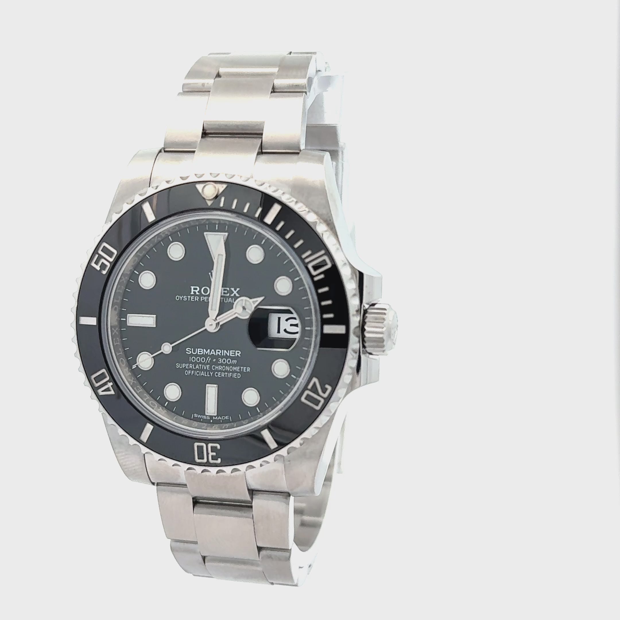 Rolex 2019 Submariner 116610LN Stainless Steel Watch w/ Box and Papers