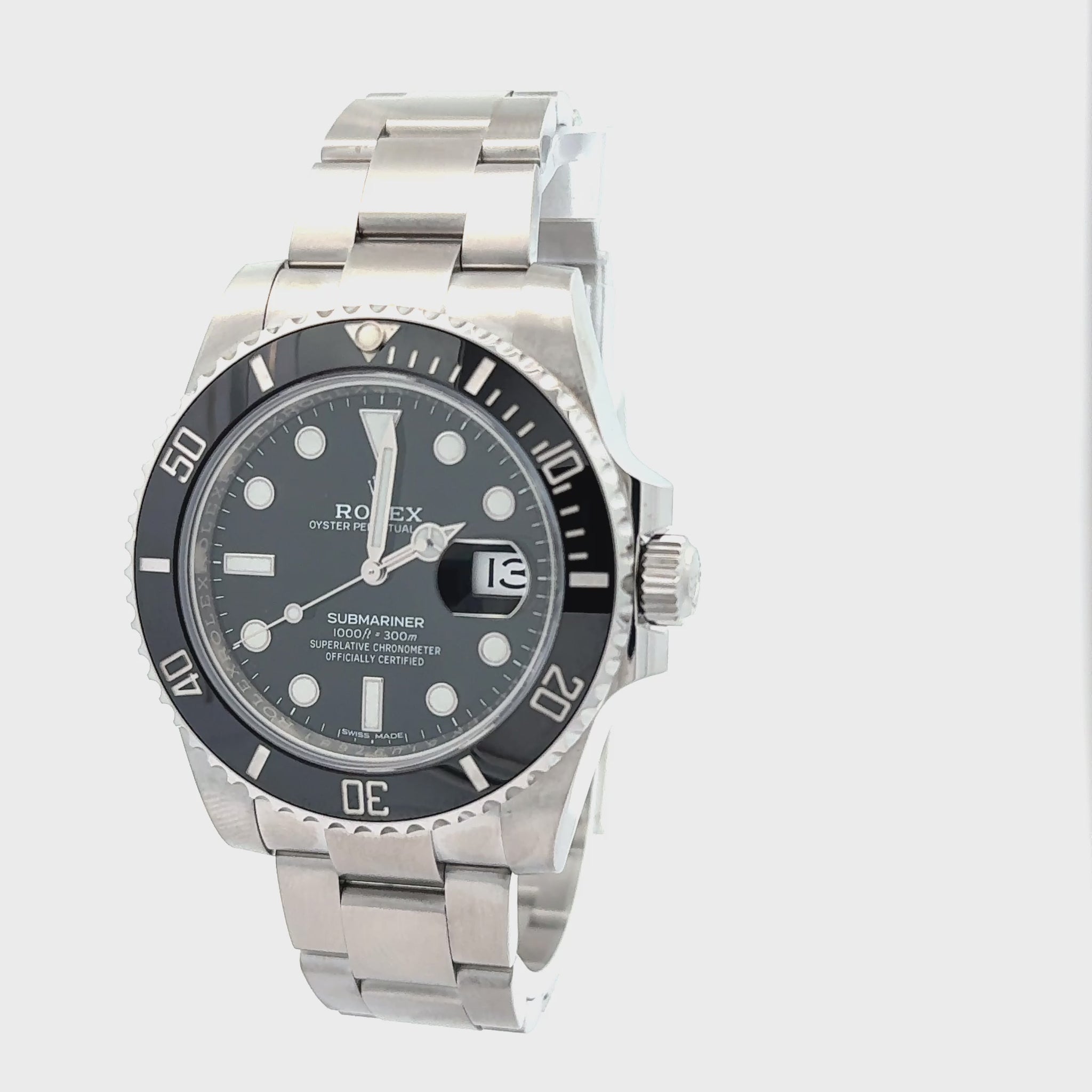 Rolex 2019 Submariner 116610LN Stainless Steel Watch w/ Box and Papers