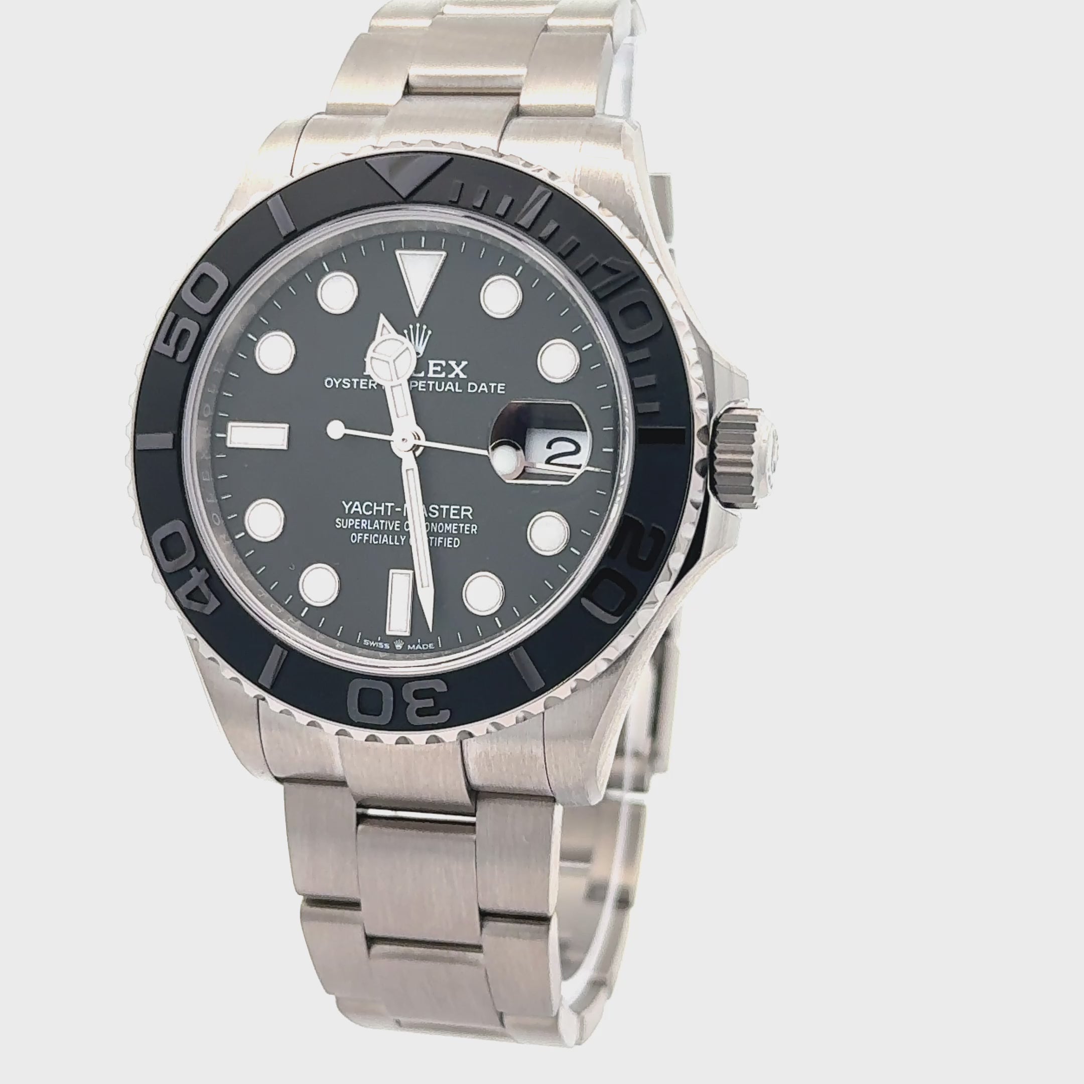 Rolex 2025 Yacht-Master 226627 Titanium 42mm Black Matte Bezel Watch w/ FULL SET