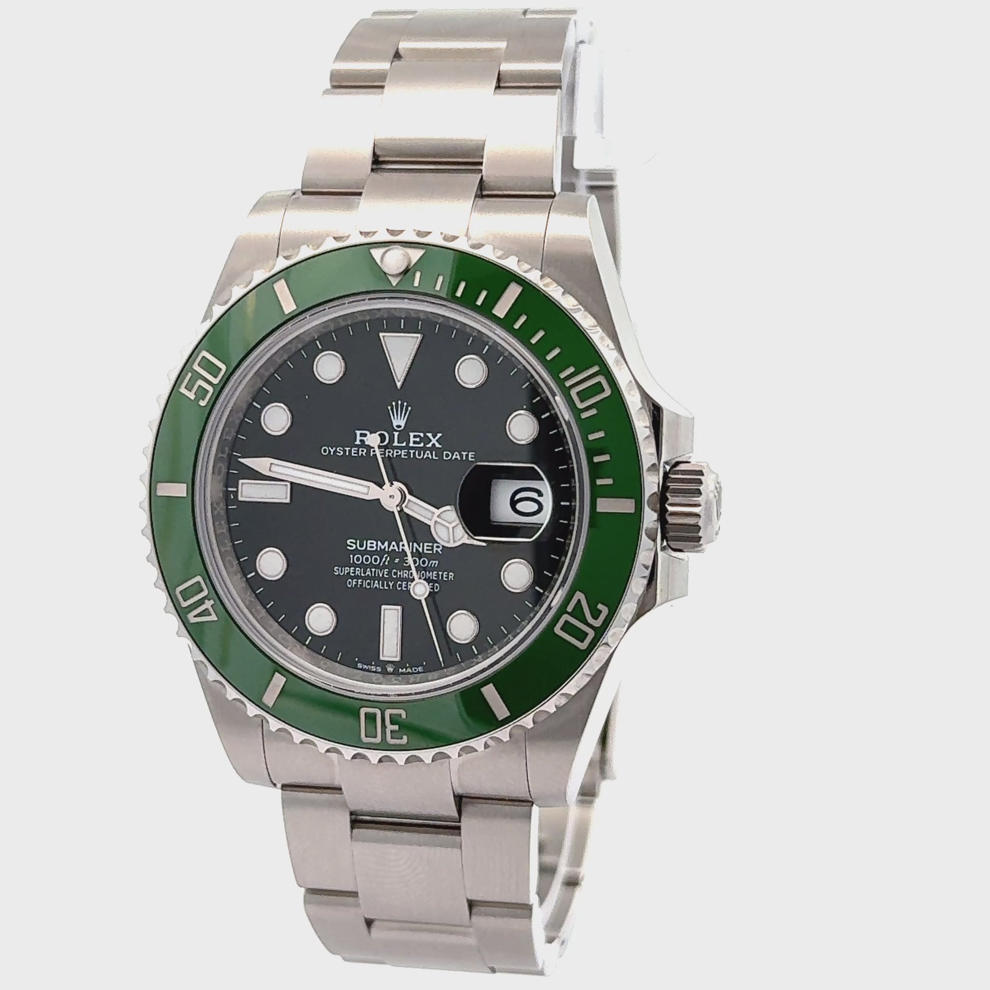 Rolex 2024 Submariner 126610LV Green Bezel 41mm Watch w/ Box and Papers