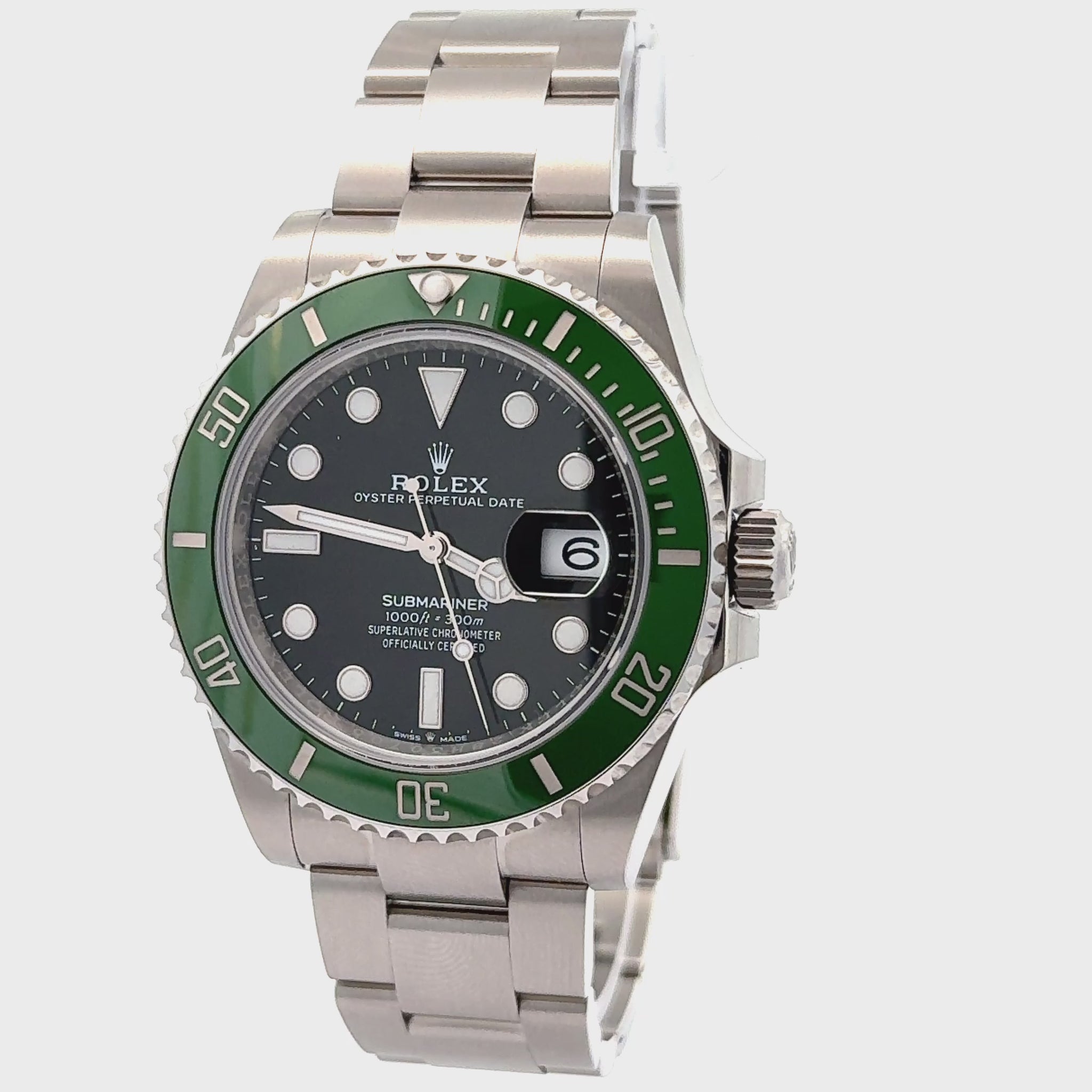 Rolex 2024 Submariner 126610LV Green Bezel 41mm Watch w/ Box and Papers