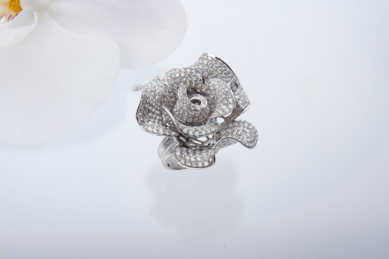 Flower ring by Palm Beach Jewelry